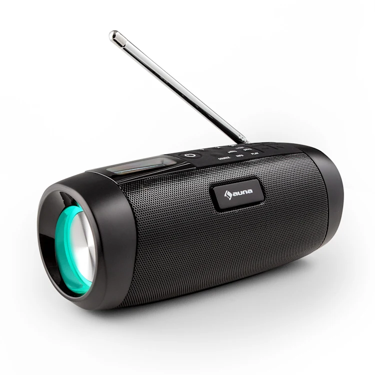 اسپیکر بلوتوثی قابل حمل کلارشتاین آلمان klarstein Blaster - رادیو دیجیتال DAB+ با صدای پرقدرت